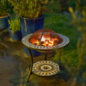 Gartenfreude Feuerstelle Mosaik